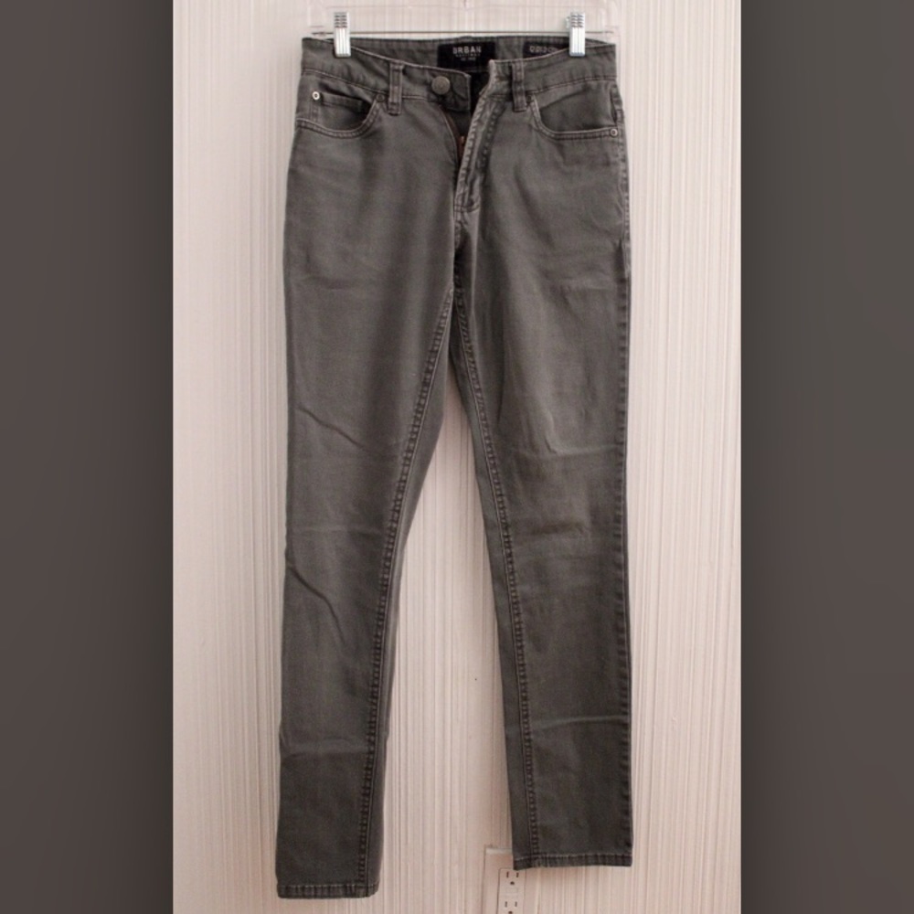 Gray Skinny Pants